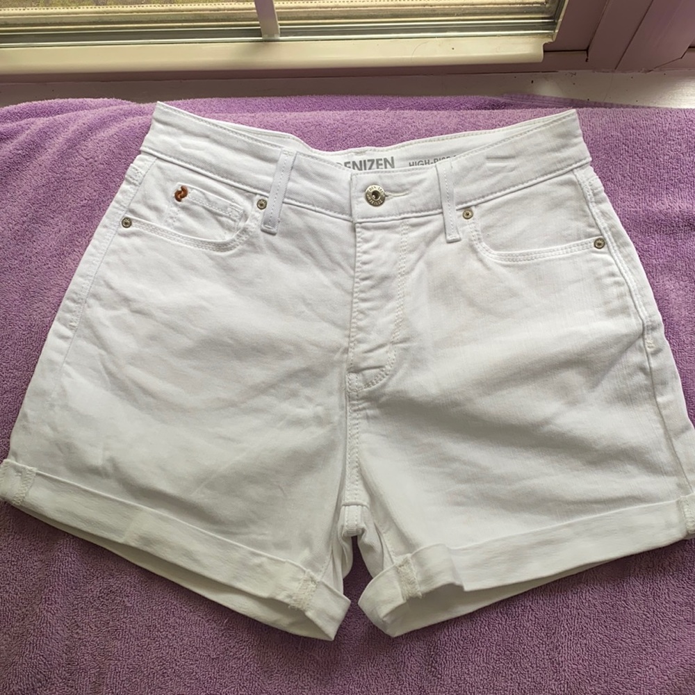 ‼️Low price‼️ Denizen white high rise shorts